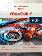 Flyer Evolucion y Crecimiento de La Ciberlincuencia