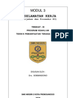 MODUL 3 KESELAMATAN KERJA