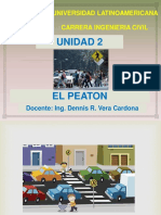 Unidad 2 El Peaton