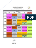 2.5 Horario de Clases Sexto C