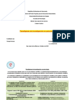 SUMATIVA II Los Diferentes Paradigmas de Investigación en Psicología Davielys Mendez 30276155