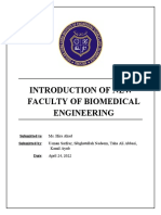 Biomedical Engineering Research Paper
