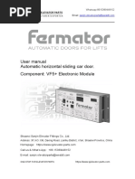 GMV 10 Setronik3 | PDF | Elevator | Electrical Connector