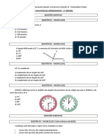 Matemática avaliação aprendizagem