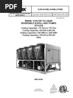 Chiller York YLPA 0115se, 0142SE, 0170SE