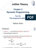 Algorithm Theory: Dynamic Programming