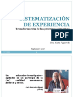 Sistematización 