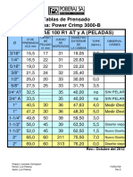 FORM P29 Tabla de Prensado Rev 00