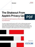 Emarketer The Shakeout From Apple's Privacy Update Report 2022