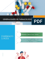 FARMACOLOGÍA Generalidades
