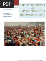Download Export Incentives by Indian Government by Sufyrocks SN57577750 doc pdf