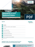 Sinamics G120X Technical Slides: Unrestricted © Siemens 2020