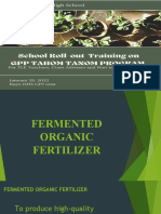 Fermented Fertilizer