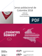 Censo Poblacional de Colombia 2018