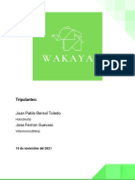 Propuesta de Proyecto WAKAYA