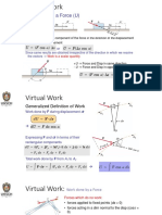 Virtual Work: Work Done by a Force