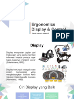 Ergonomics Display Control
