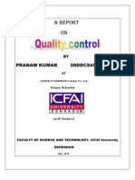 Download Project on Quality Control in Pharmaceutical Company by Pranaw Jaiswal SN57578556 doc pdf