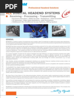 Basic Architecture of A Digital Catv Headend | Cable Television