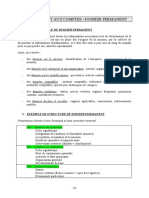 Commissariat Aux Comptes - Dossier Permanent