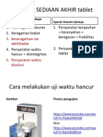 EVALUASI TABLET