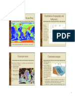 Physiography of The Ocean Floor Distribution of Topography and Bathymetry