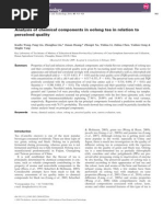 Download Analysis of Chemical Components in Oolong Tea by Irene Bodegon Cua SN57579513 doc pdf