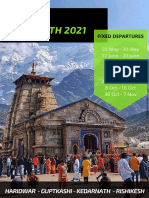 Kedarnath 2021: Haridwar - Guptkashi - Kedarnath - Rishikesh