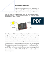 Suitability of Semiconductor in Solar Cell Application