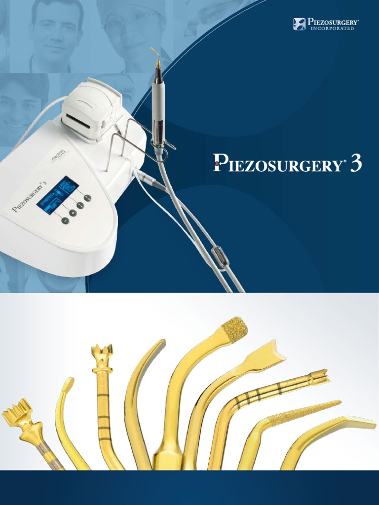 Piezosurgery-brochure | PDF | Surgery | Health Sciences