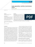 J of Applied Microbiology - 2019 - Wang - Beneficial Bacteria For Aquaculture Nutrition Bacteriostasis and