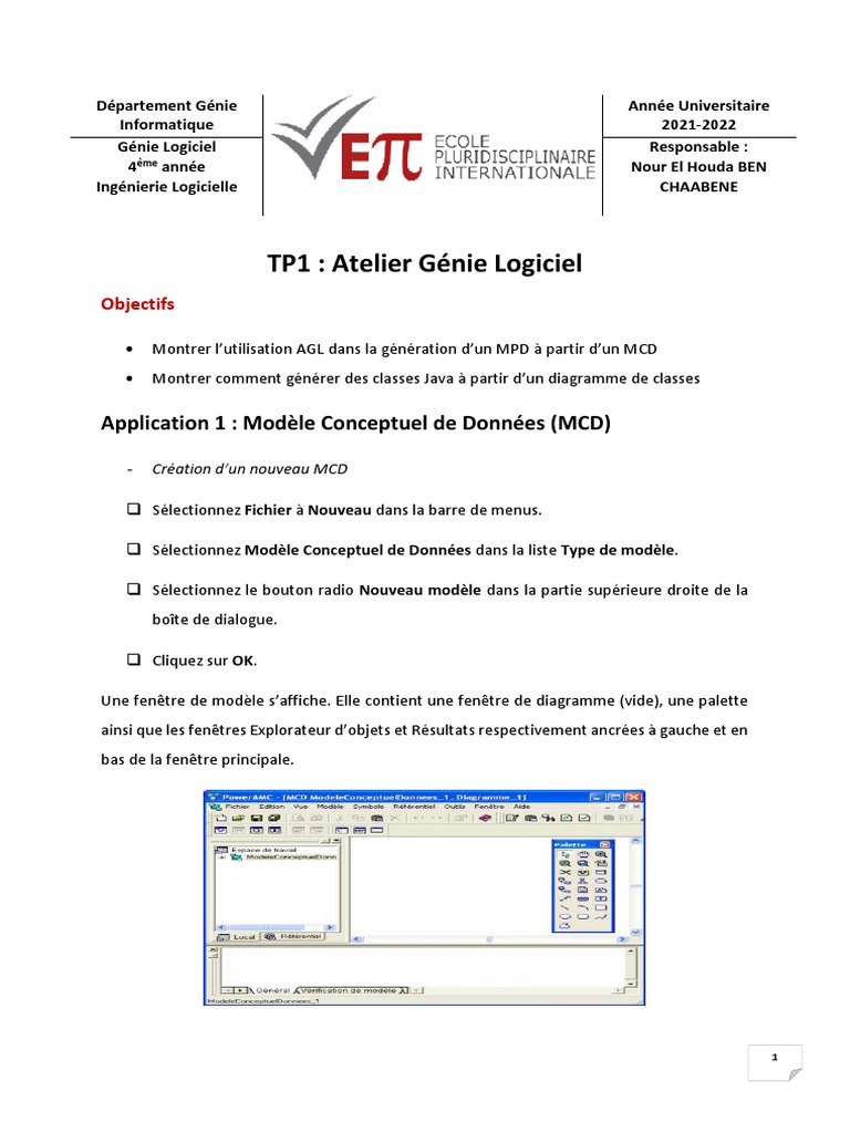 Utilisation d'AGL en Génie Logiciel | PDF | Curseur (interface ...
