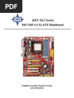 Msi Instruction Manual