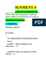 Assignment 4 Implementation (PPS)