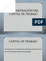 Capital de Trabajo