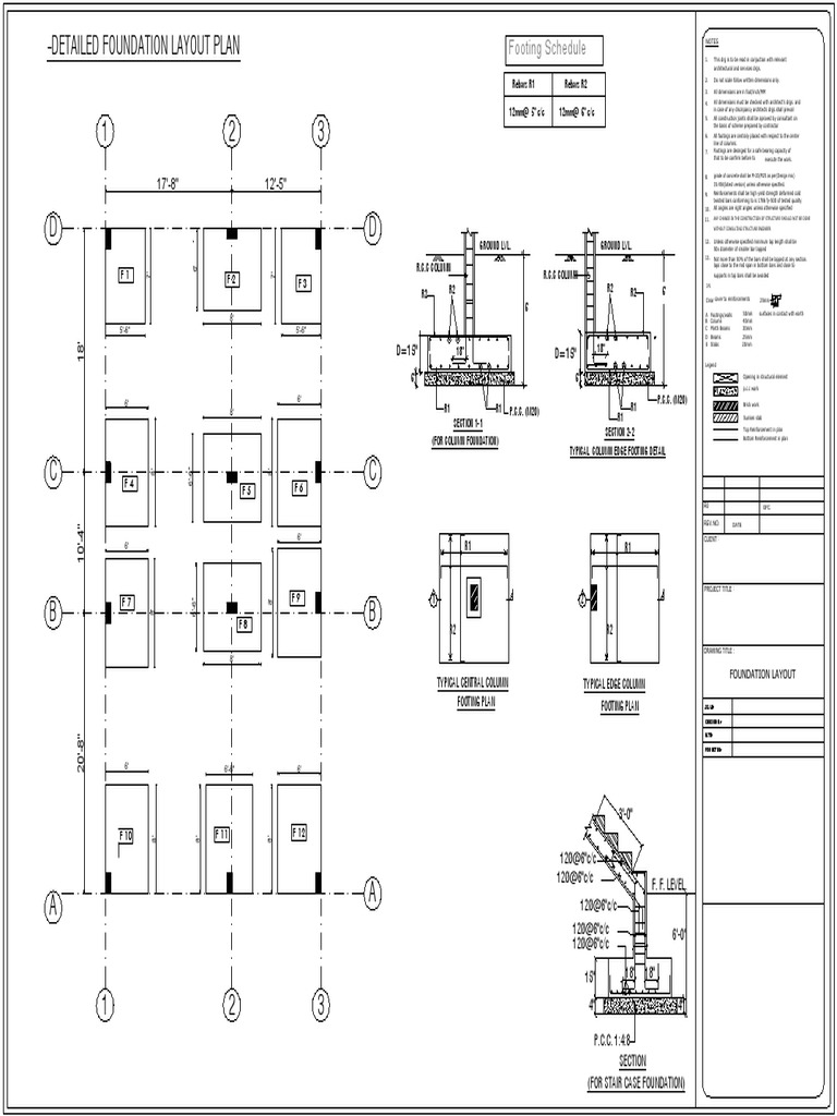 Planning a Foundation with 3D CAD Software, image size:768x1024