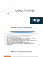 Licção #1 Meios Liquidos Financeiros