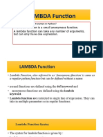 What Is Lambda Function in Python?