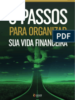 6 passos organizar finanças