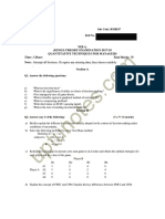 Quantitative Techniques For Managers RMB207