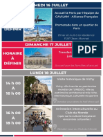 Programme Culturel