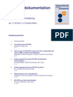 Tagungsdokumentation IFS HPC Informationsveranstaltung 11052011
