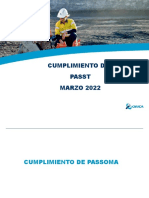 Cumplimiento Del Passt Marzo 2022