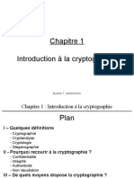 Chapitre1 Introduction Cryptographie Master SD ESI Fev2022