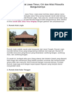 5 Rumah Adat Jawa Timur