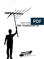 Manual para construção de um mini transmissor FM