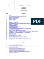 Regulations: Uniform Regulations and Rules For Bankers' Clearing Houses