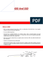 HDD and SSD Seminar PPT by Aniket Darkunde