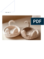 Crochet Pattern - Trinklet Dish Kitty