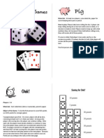 Dice Games Booklet